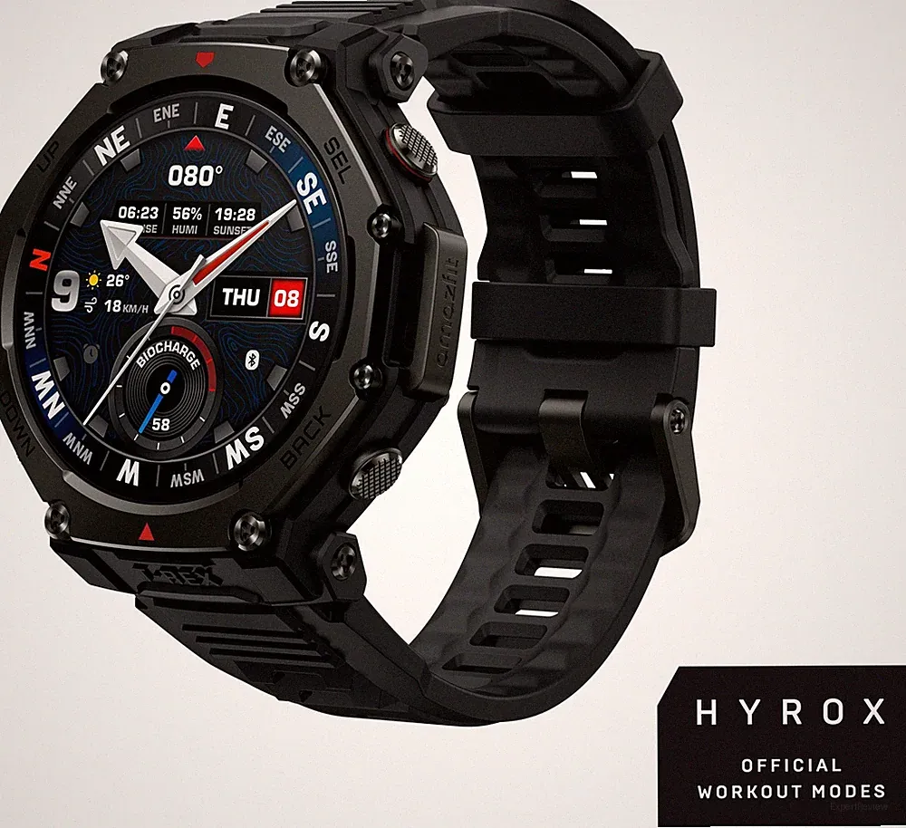 Amazfit T-Rex 3 PRO Smartwatch Tactical Black 1,5" AMOLED 3000 nits 10 ATM GPS