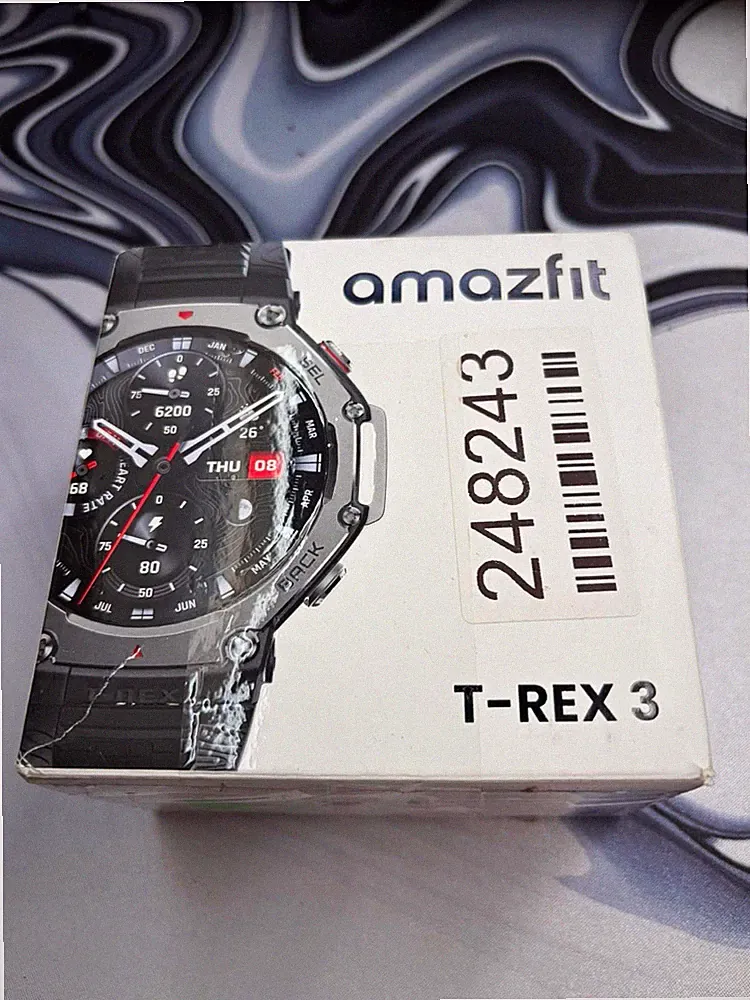 Amazfit T-Rex 3 Smartwatch 48 mm Silikonarmband Android iOS in OVP