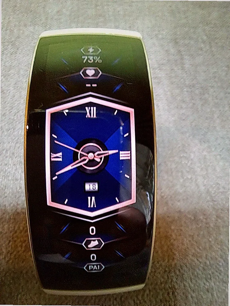 Amazfit X A2025 Curved Smartwatch 2,07" AMOLED Titan OVP – Selten