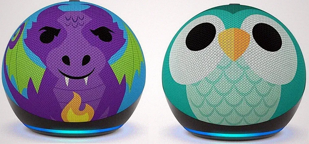 Amazon Echo Dot der neuen Generation Alexa Bluetooth Kids Dragon Owl...
