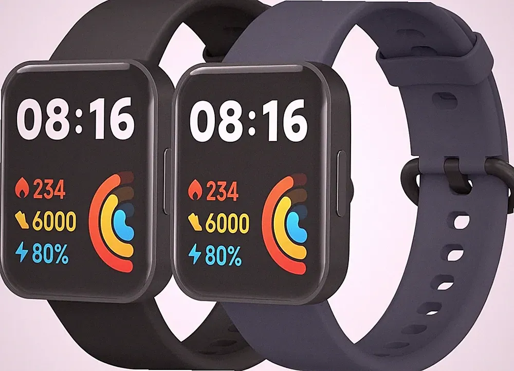 Amzpas 2 Stück Armband für Redmi Watch 2 Lite & Xiaomi Mi Watch Lite - S