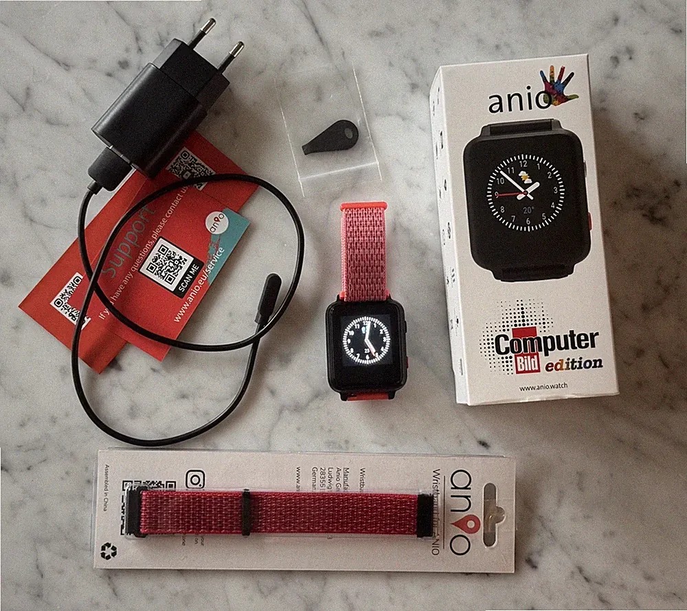 Anio 5 Kinder-Smartwatch – Sehr guter Zustand – Inkl. Wechselarmband & OVP