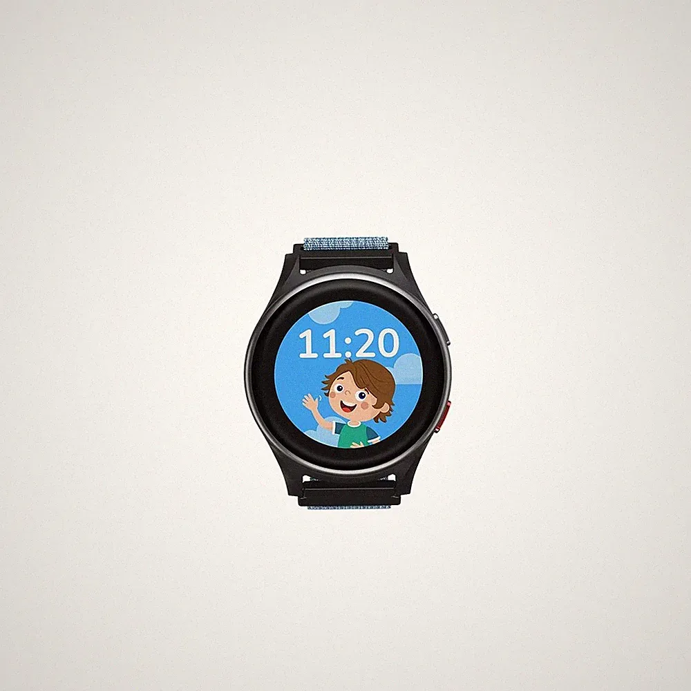 Anio ANI-SW-001 Kinder SmartWatch Blue Smartwatch für Kinder mit 4G-LTE