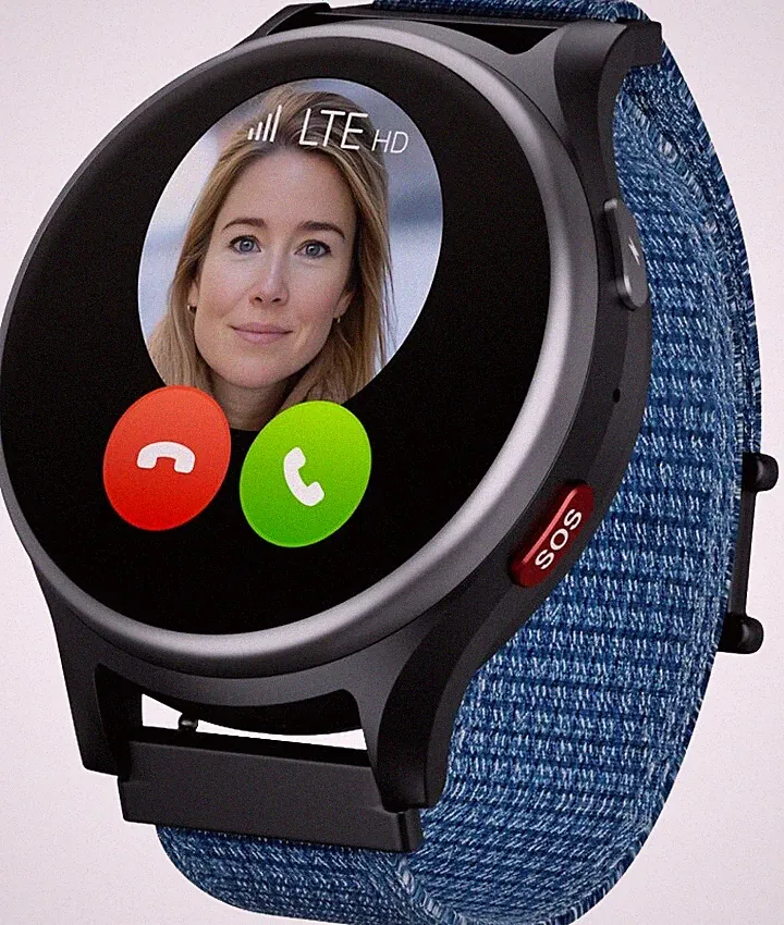 Anio Kids Watch 6 LTE blau, GPS, Kinder-Smartwatch