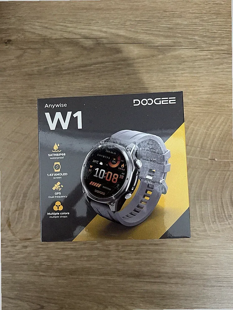 Anywise W1 Smartwatch – Silber – Neu – Wert ca. 170 €