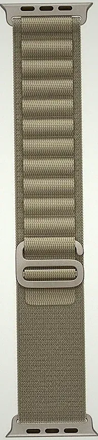 APPLE Alpine Loop Smartwatch-Armband 49mm MT5T3ZM/A olive Größe S