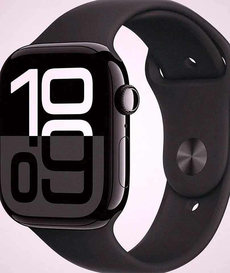 Apple Smartwatches Watch Series 10 (46mm) GPS Diamantschwarz - Ohne Zubehör