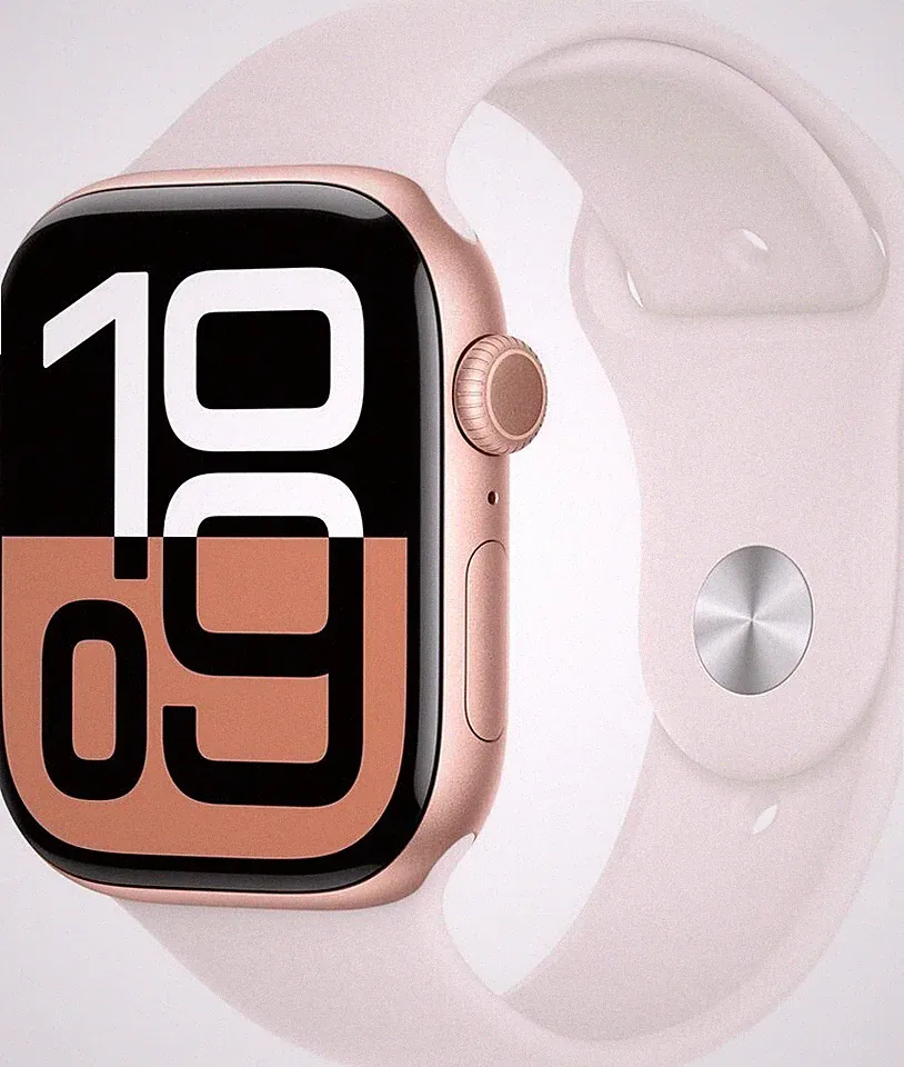 Apple Smartwatches Watch Series 10 Rosa (46mm) GPS - Ohne Zubehör