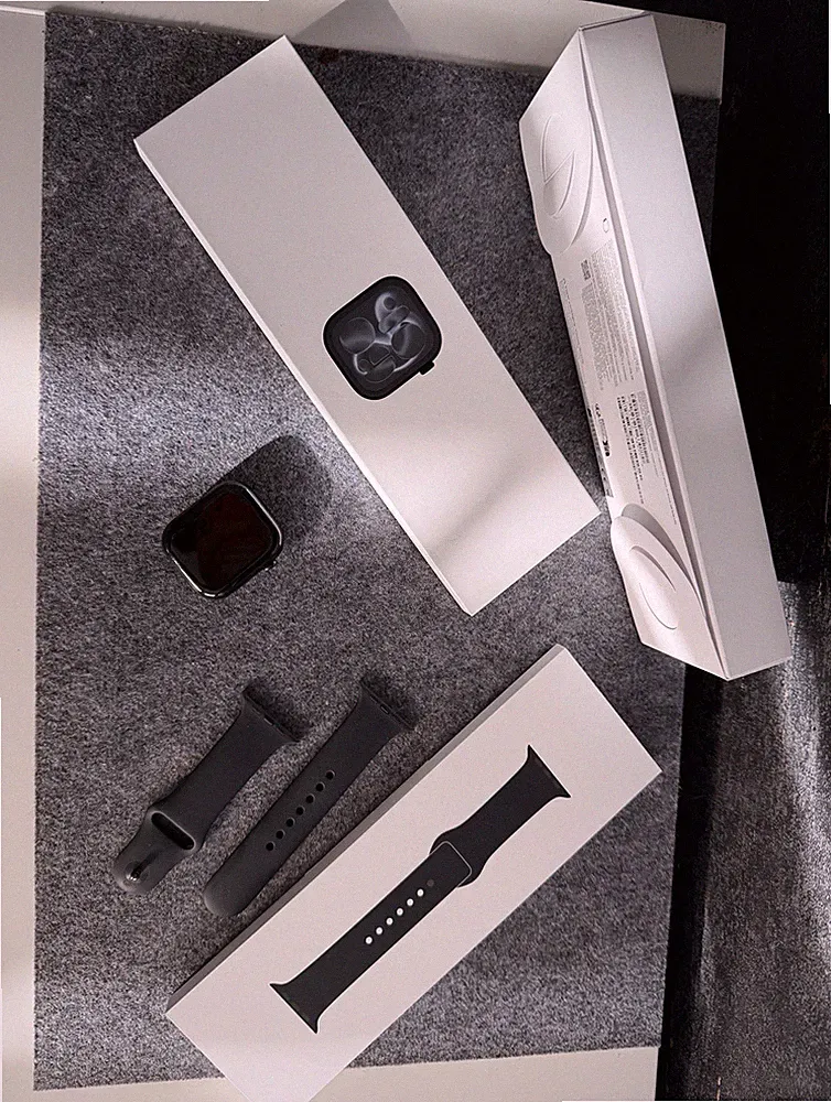 Apple Watch 11 ,46 mm mit Cellular Smartwatch Schwarz