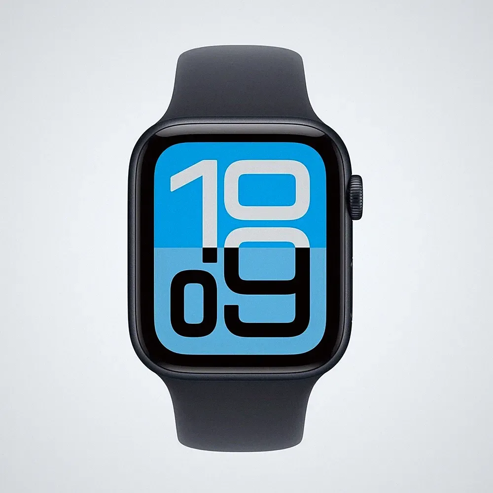 Apple Watch SE 3 (GPS + Cellular) 44mm Mitternacht M/L Smartwatch - REFURBISHED
