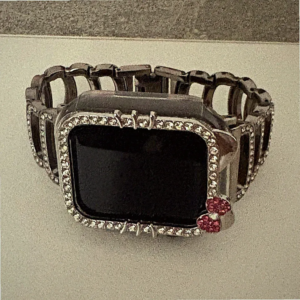 Apple Watch SE 40mm Schwarz Aluminium Smartwatch Metallarmband iOS/WatchOS