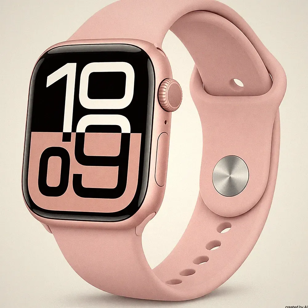 Apple Watch Series 10 (42 mm) Roségold > GPS Smartwatch 3 Jahre Gewähr