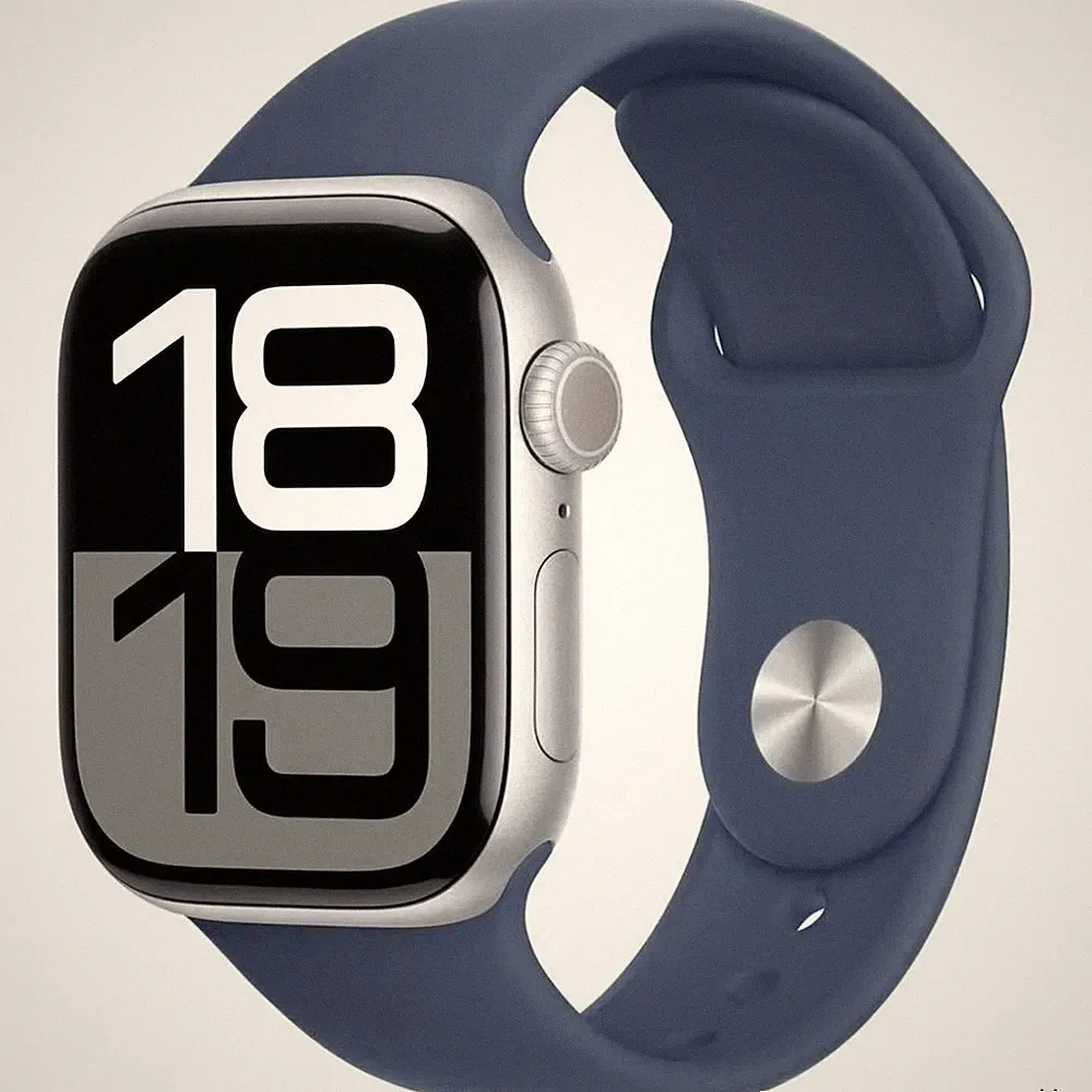 Apple Watch Series 10 (42 mm) Silber > GPS Smartwatch 3 Jahre Gewähr