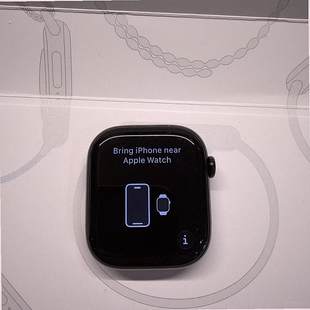 Apple Watch Series 10 46 mm Cellular LTE JetBlack Aluminium Smartwatch mit OVP