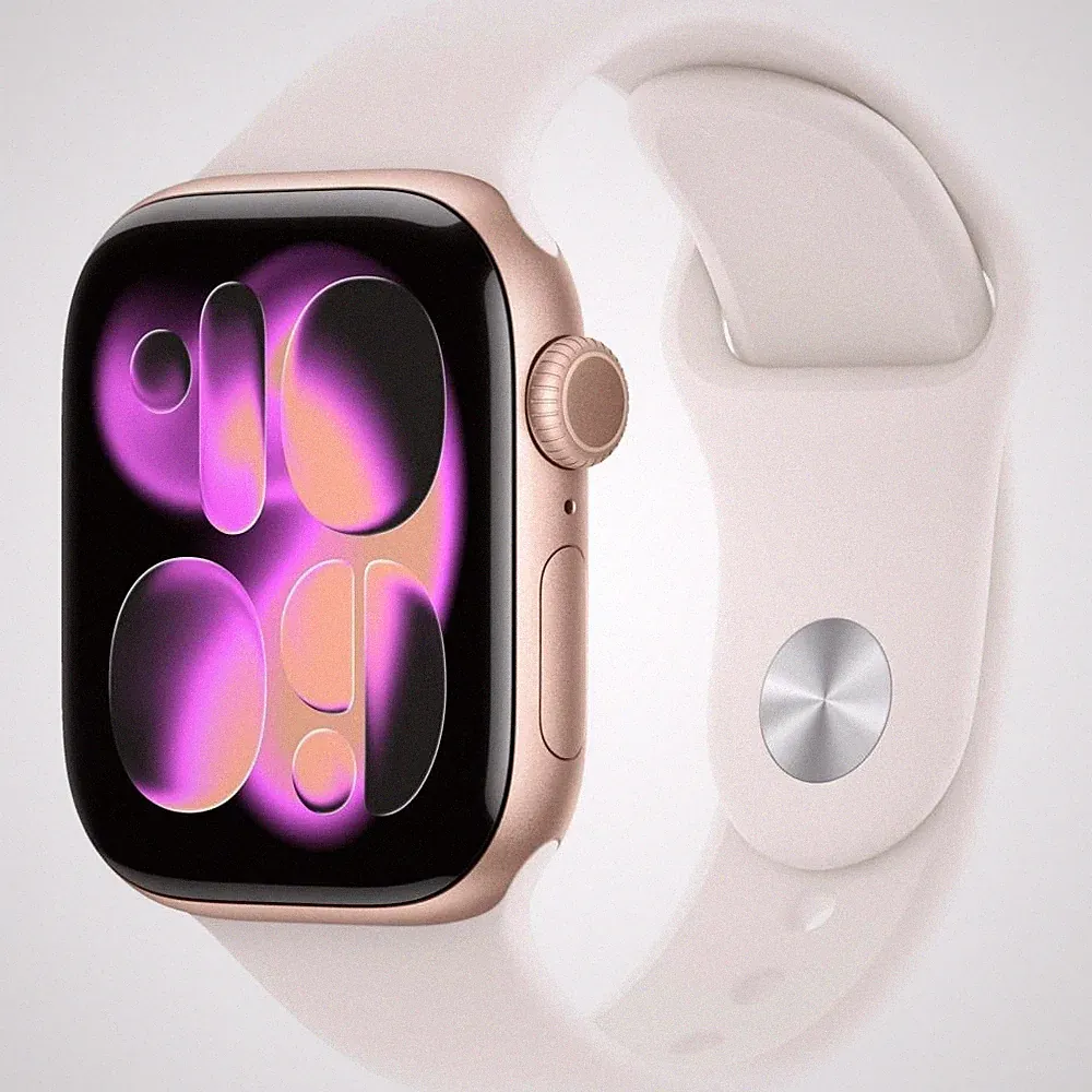 Apple Watch Series 11 GPS 42 Smartwatch Rosegold/Blush (130-180 mm)