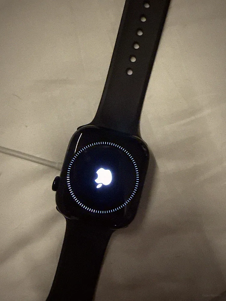 Apple Watch Series 11 Sportarmband S/M 46mm Aluminium GPS diamantschwarz/schwarz