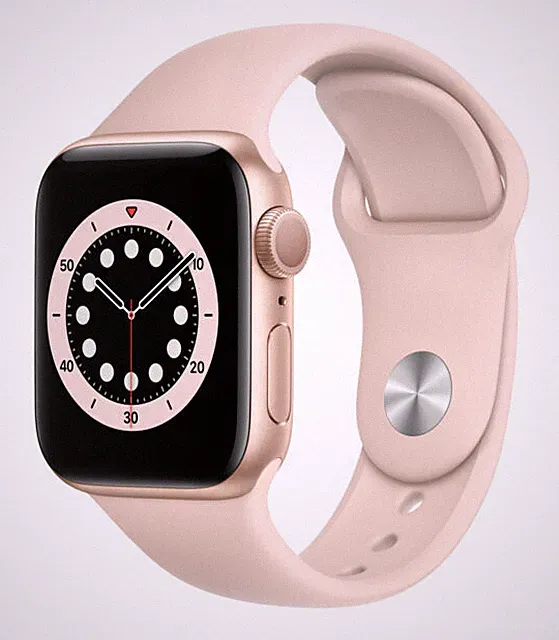 Apple Watch Series 6 GPS Gold 44 mm - Apple Smartwatch 6 / 36 Monate Gewähr