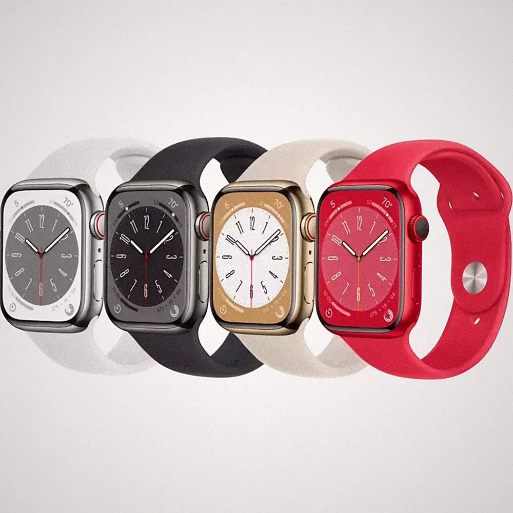 Apple Watch Series 8 - 45mm - Aluminium - GPS - IOS - Smartwatch - Sehr Gut