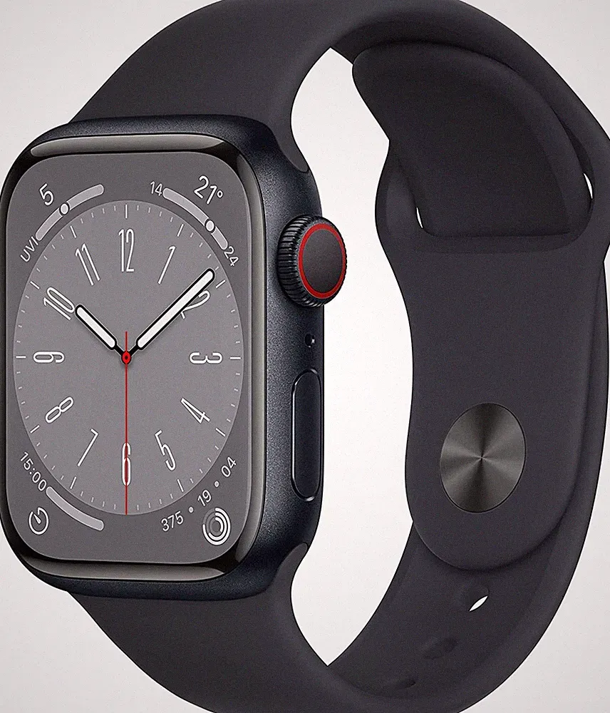 Apple Watch Series 8 GPS Cellular 45mm Smartwatch Aluminiumgehäuse Sportarmband