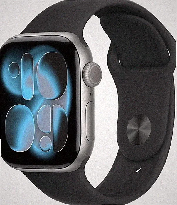 Apple Watch Series 9 GPS Cellular 41mm Smartwatch starlight - hervorragend