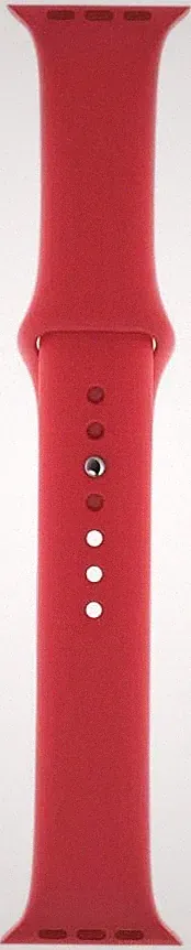 Apple Watch Sportband 40/38 mm Smartwatch-Armband S/M/L Fluorelastomer rot