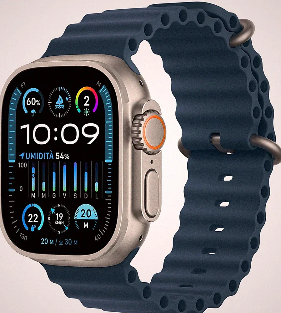 Apple Watch Ultra 2 49 mm Smartwatch Rechteckig IP6X 72 h 4G Titan