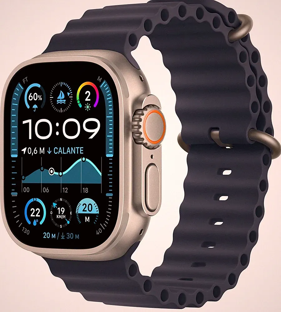 Apple Watch Ultra 2 Digital 49 mm Smartwatch Rechteckig IP6X 72 h 326 ppi 4G