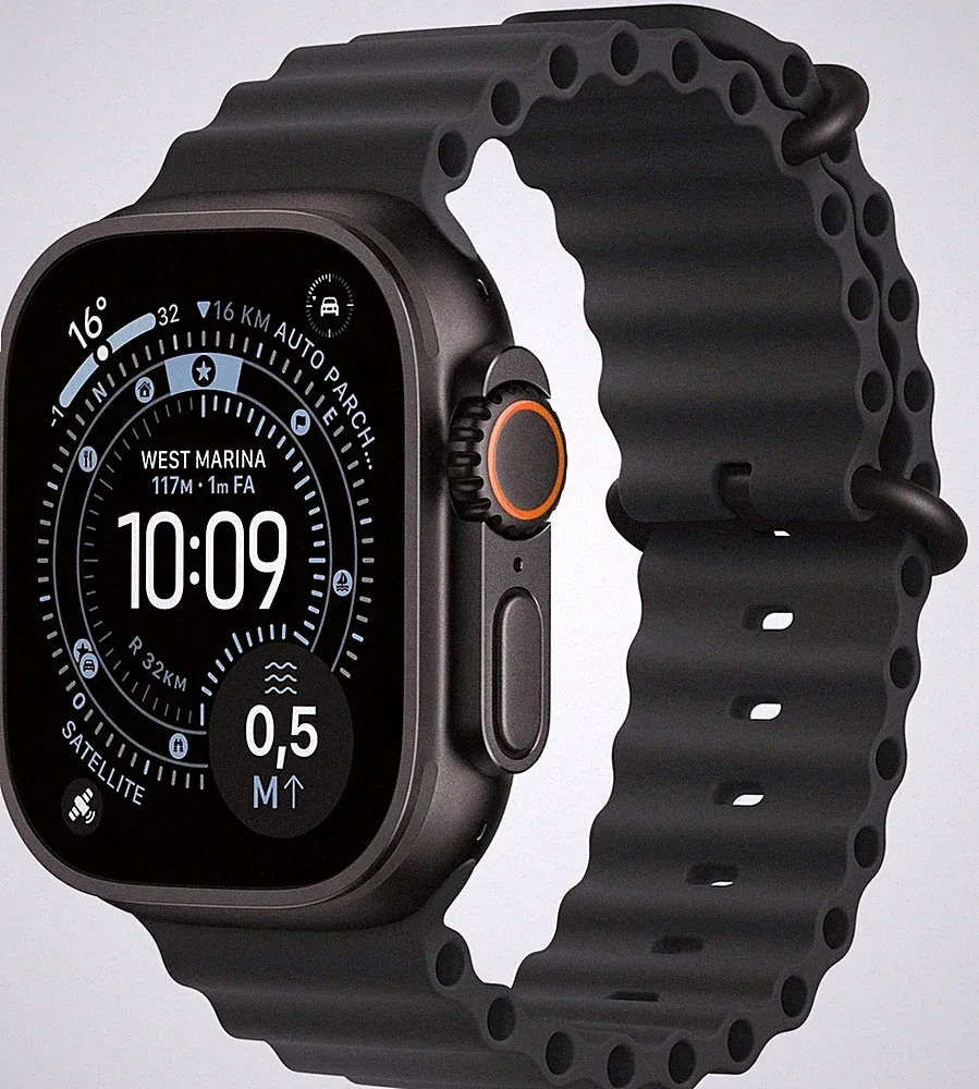 Apple Watch Ultra 3 49 mm Smartwatch Rechteckig IP6X 72 h 326 ppi 5G Schwarz