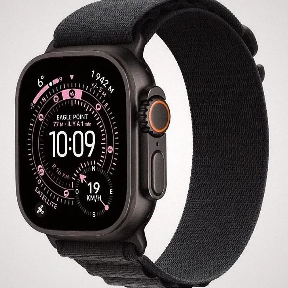 Apple Watch Ultra 3 49mm Titan Black Alpine Band Black GPS + Cellular Smartwatch