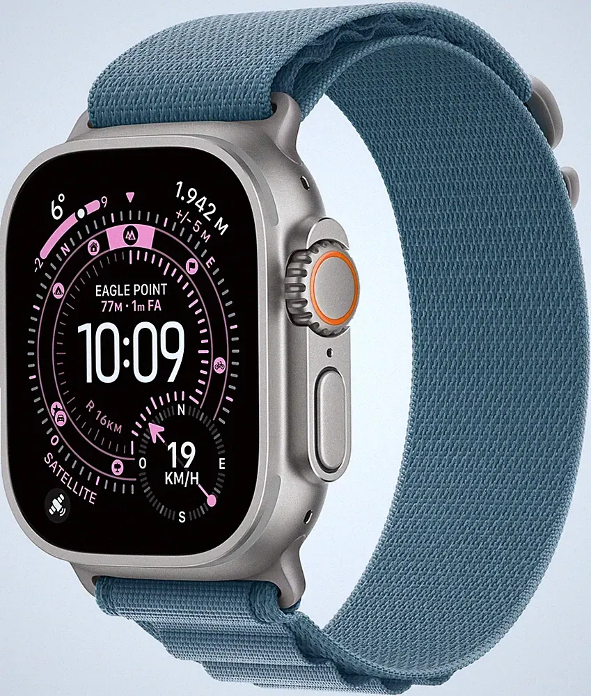 Apple Watch Ultra 3 Digital 49 mm L Smartwatch Rechteckig IP6X 72 h 326 ppi 5G