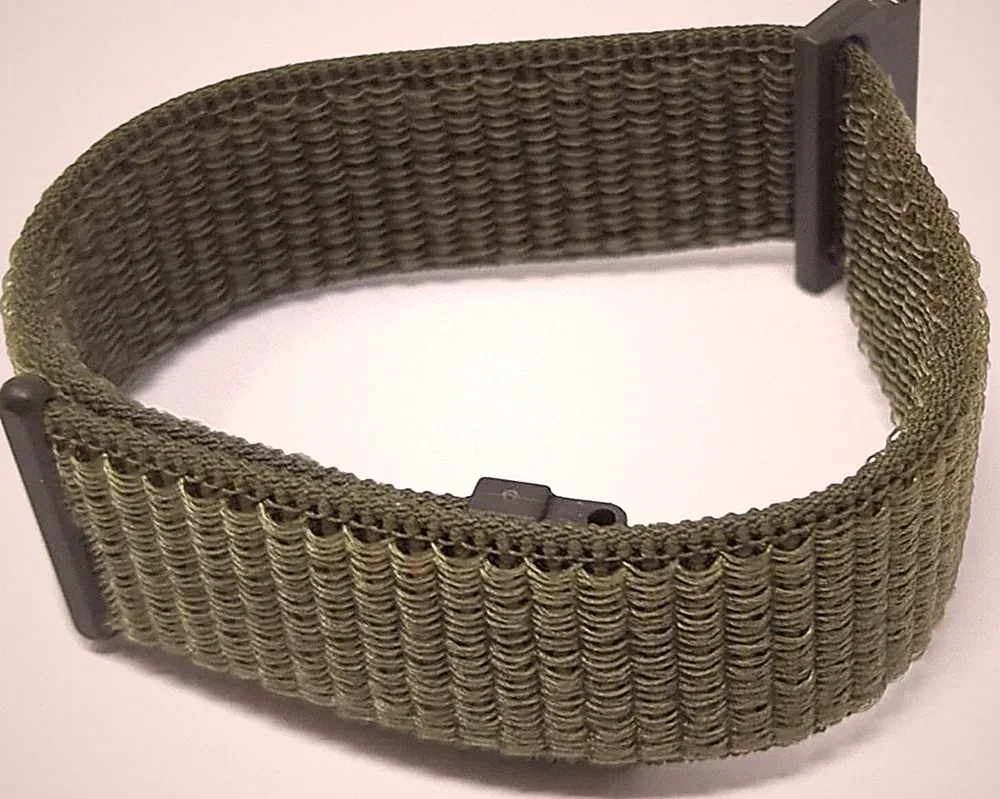 Armband 22 mm aus Nylon für Fitbit Versa 1 2 Lite Smartwatch in Grün