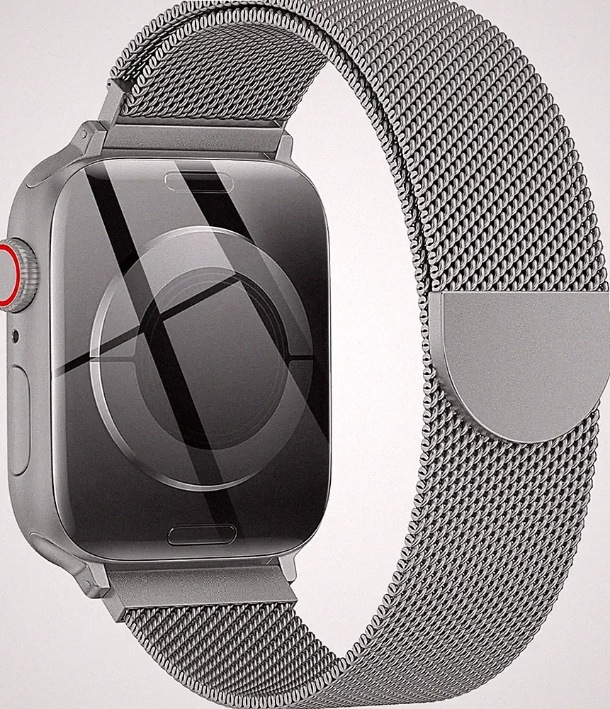 Armband Edelstahl Metall für Apple Watch 38-46mm Einstellbar Damen Herren