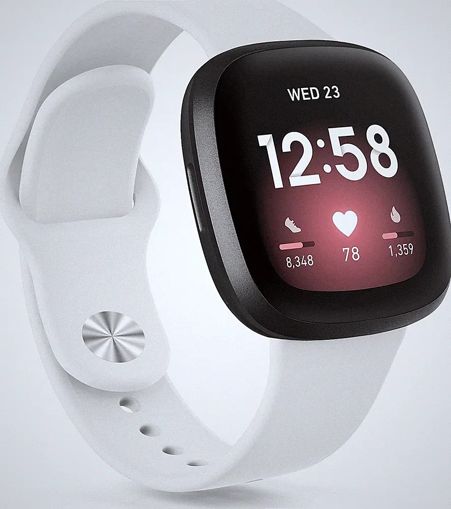 Armband für Fitbit Versa 3 4 Sense Silikon Sportarmband Ersatz Damen Herren