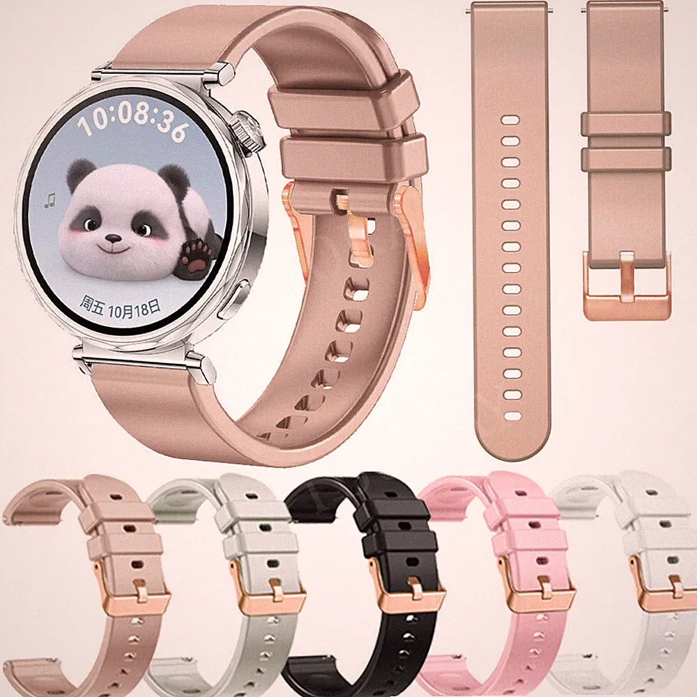 Armband Für Huawei Watch GT 5 GT 4 41mm GT 5 Pro 42mm Silikon Sport Ersatzband