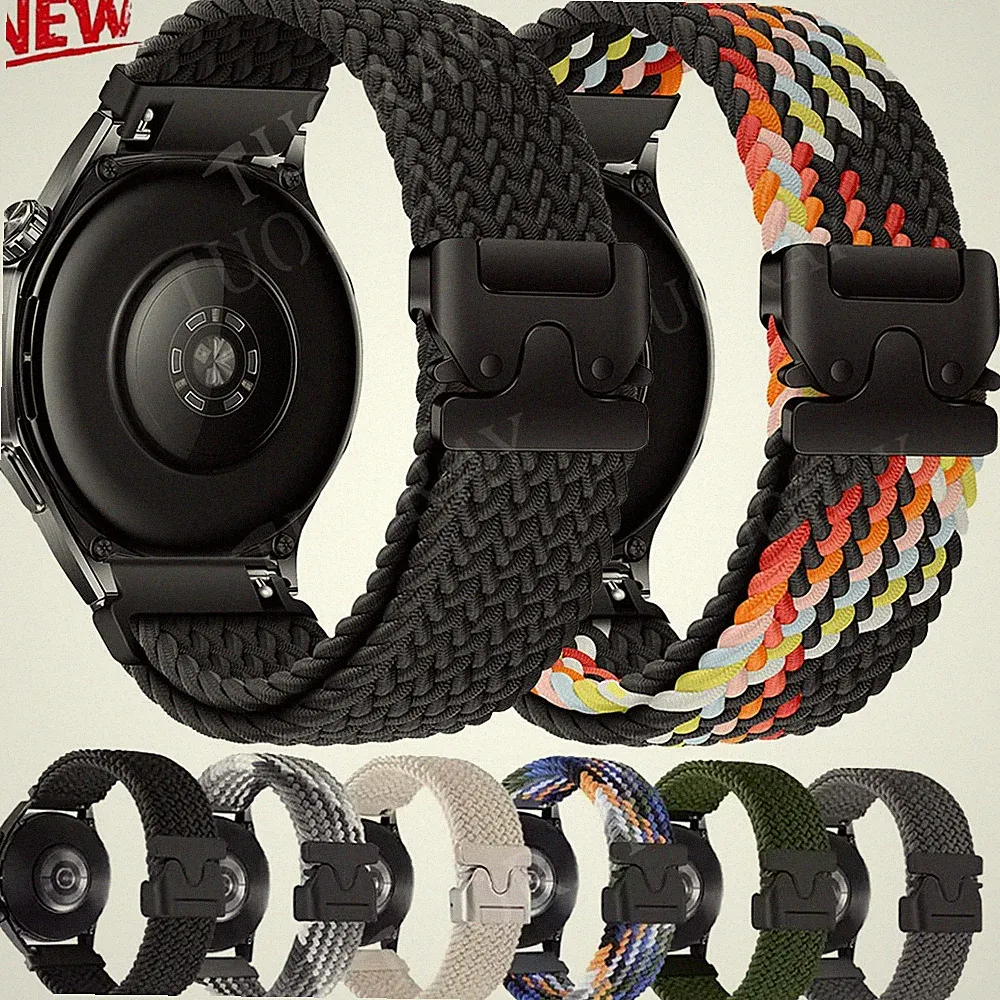 Armband Für Huawei Watch GT 6 5 Pro 46mm GT 4 3 Braided Nylon Ersatz Smart Watch