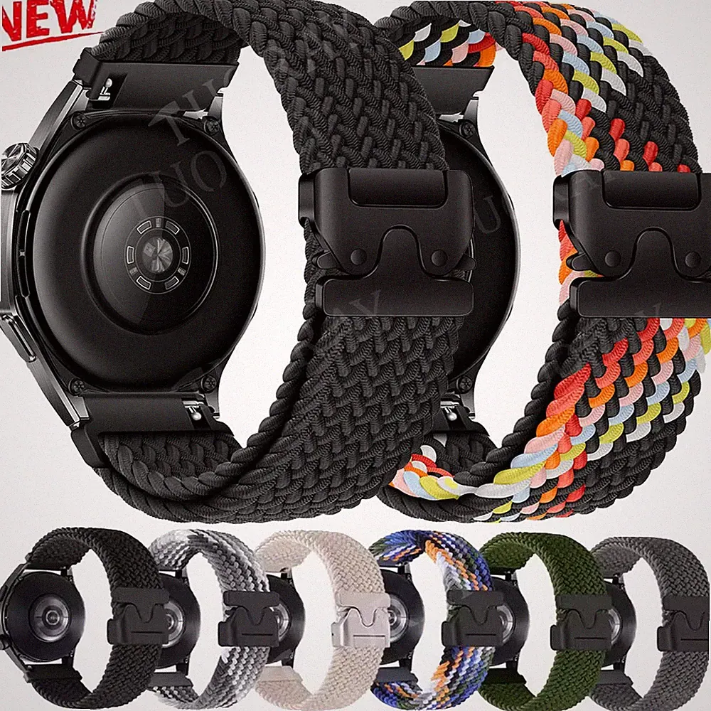 Armband Für Huawei Watch GT 6 5 Pro 46mm GT 4 3 Braided Nylon Ersatz Smart Watch