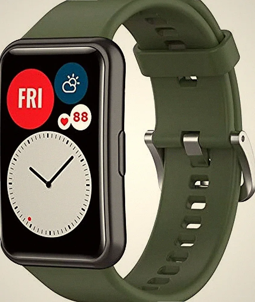 Armband Kompatibel für Huawei Watch Fit Armbänder Damen Herren Ersatzarmband, V