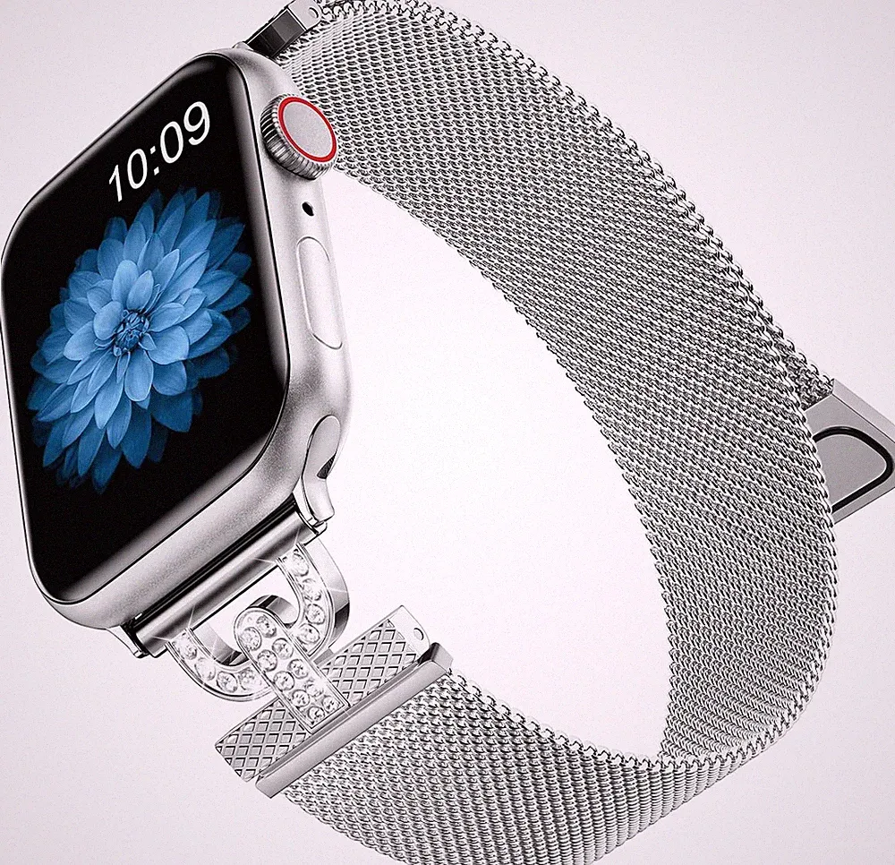 Armband Kompatibel mit Apple Watch Armband 40mm 41mm 38mm für Damen, Funkelnder