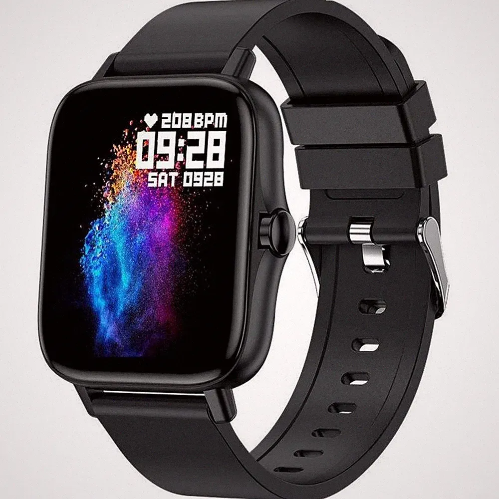 Aurum Pro Maxcom Harmony Touch Fitness Smartwatch Schwarz Fitness Tracker 230mAh