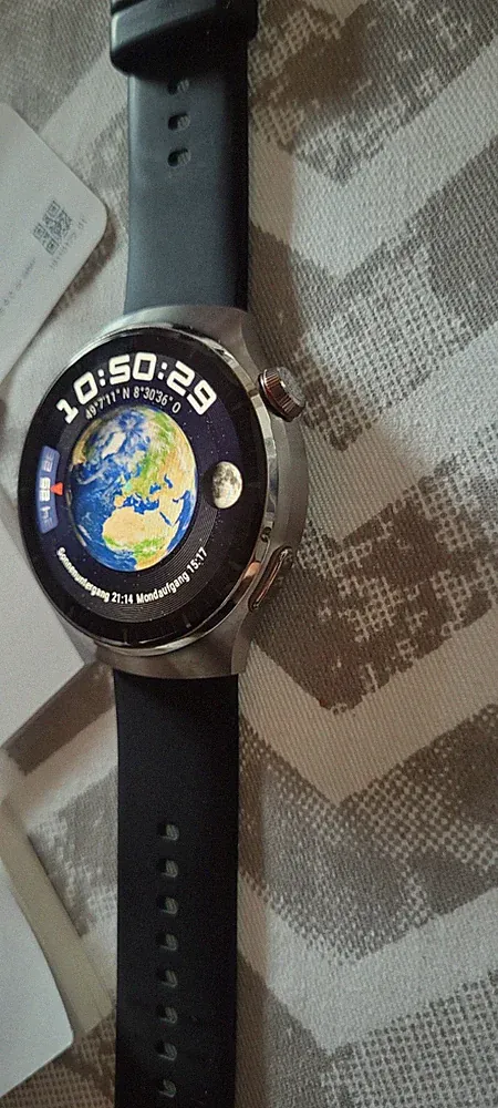 Aussteller Huawei Watch 4 Pro Elite Titan Smartwatch eSIM Herzfrequenz IP6X SpO2