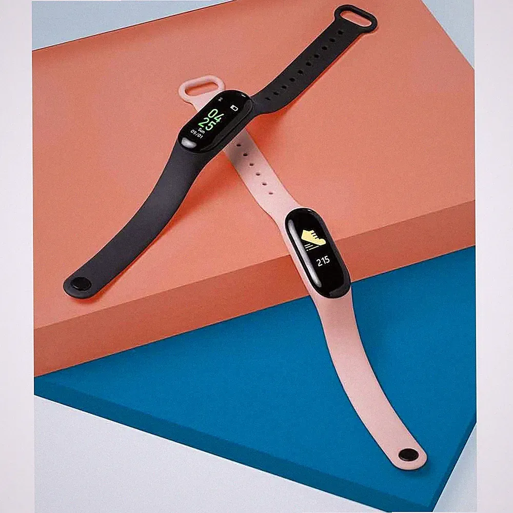 Avon Niko Active Smartwatch Fitnesstracker, Silikonarmband mehrere Farben - Neu
