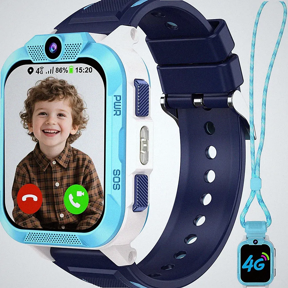 Baolubao 4G Smartwatch für Kinder GPSTracking, Telefonie & SOSFunktionen