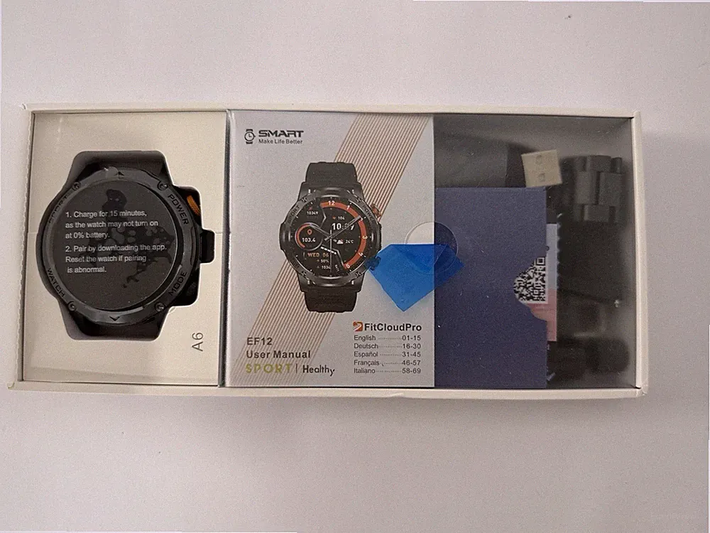 BENYAR SMART Militär Smartwatch Herren mit 1000 mAh/1,75" HD Großes Touchscreen
