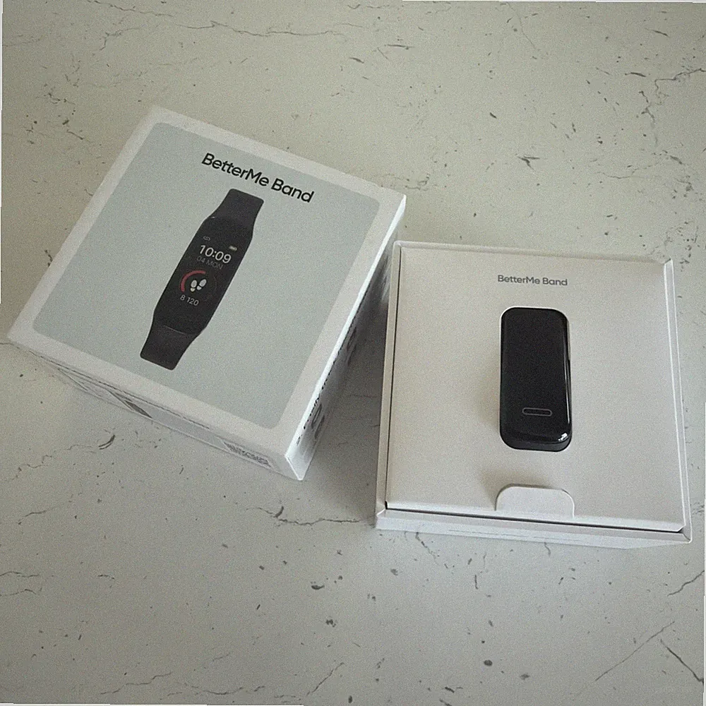 Better Me Fitness Tracker Smartwatch - All Black Band - OHNE LADEGERÄT