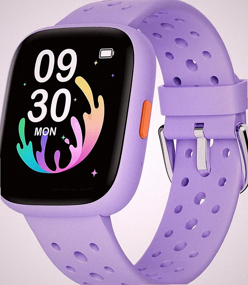 BIGGERFIVE Kinder Smartwatch 1,8 Zoll Fitness Uhr Schrittzähler