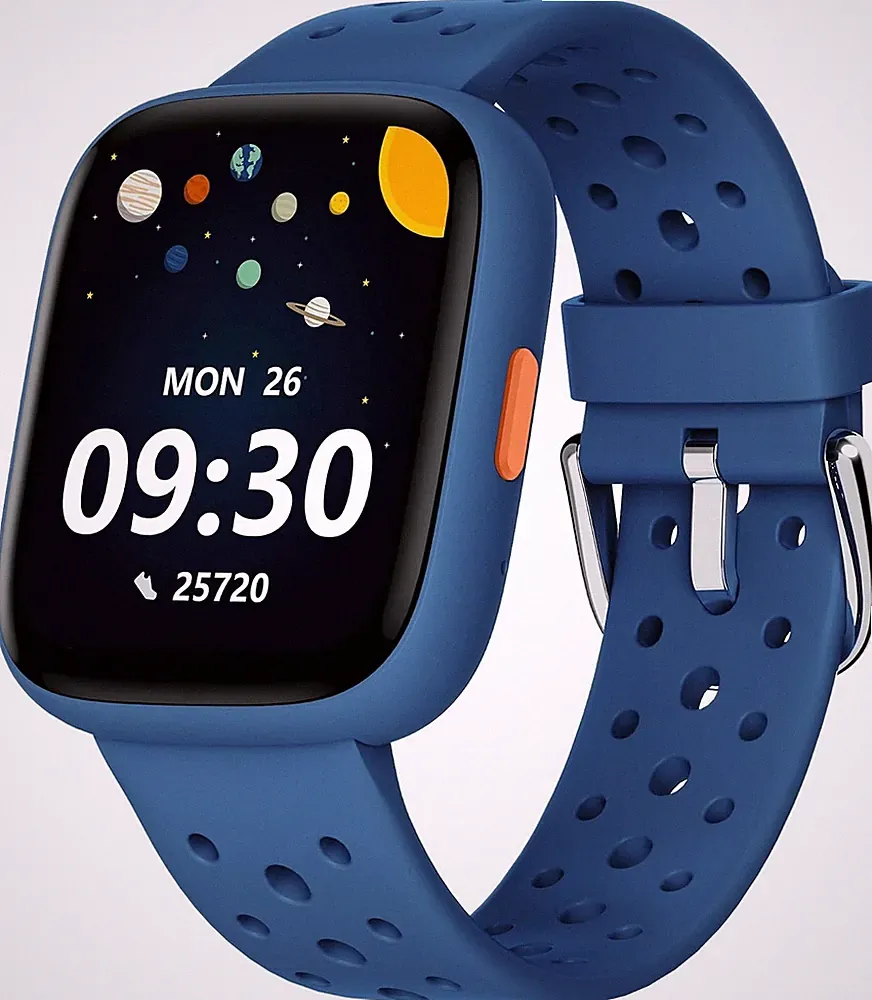 BIGGERFIVE Smartwatch Kinder, 1,8" Fitness Uhr Schrittzähler, 24/7 Puls