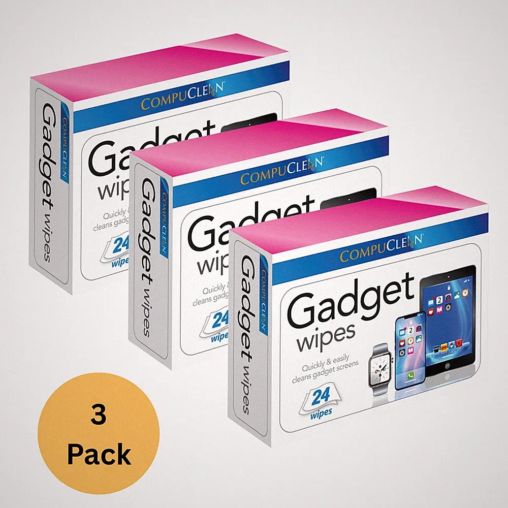 Bildschirm Reinigungstücher Gadgets, Telefon, Laptop Smartwatch 3 x 24 Stück