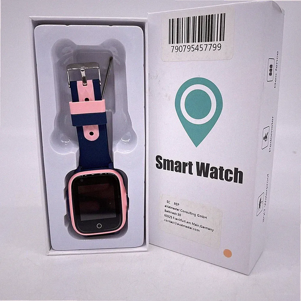 Birgus 4G Smartwatch für Kinder, GPS mit Wasserdichter Echtzeit Position Videoan