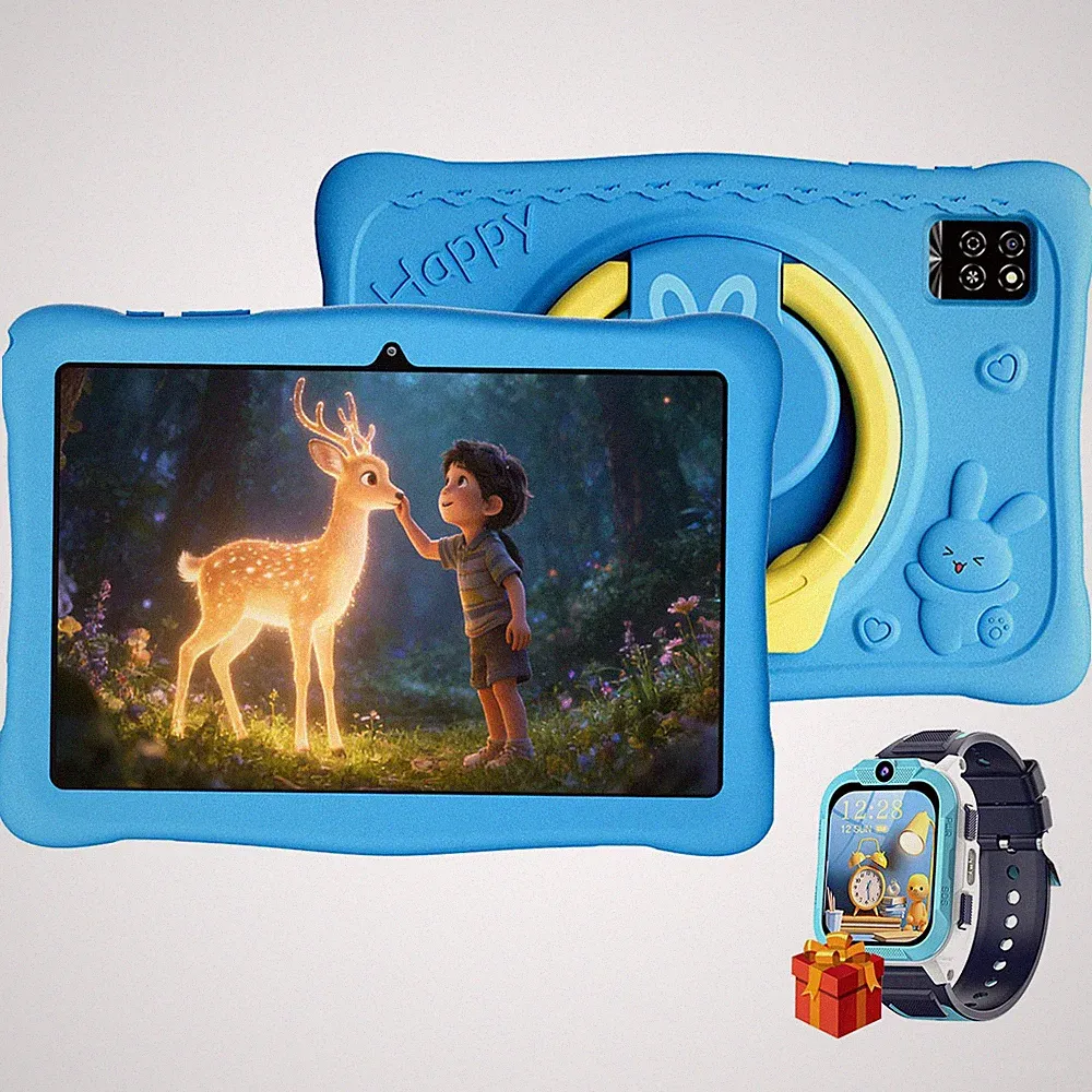 Blackview KIDO 2 10.1" Kinder Tablet 12GB 64GB Android 16 WiFi 5 HD+ Smartwatch