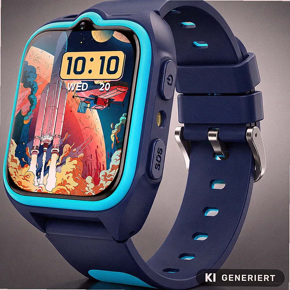 Blackview Kinder-Smartwatch 4G-Telefonanrufe GPS SOS-Notruf Videoanrufe NEU OVP